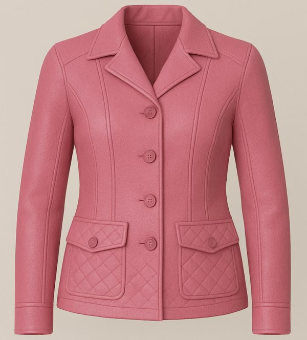 Winter & Casual Wear Leather Coat For Ladies