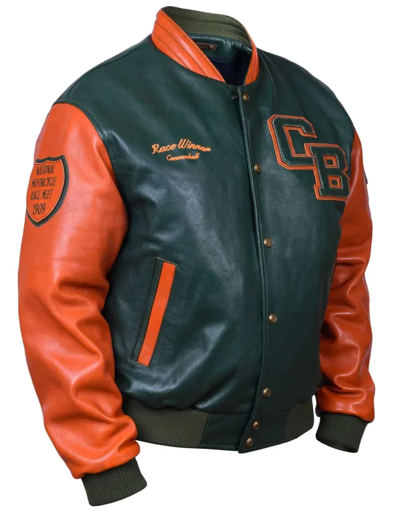 CB Cafe Racer Heavybiker Leather Jacket