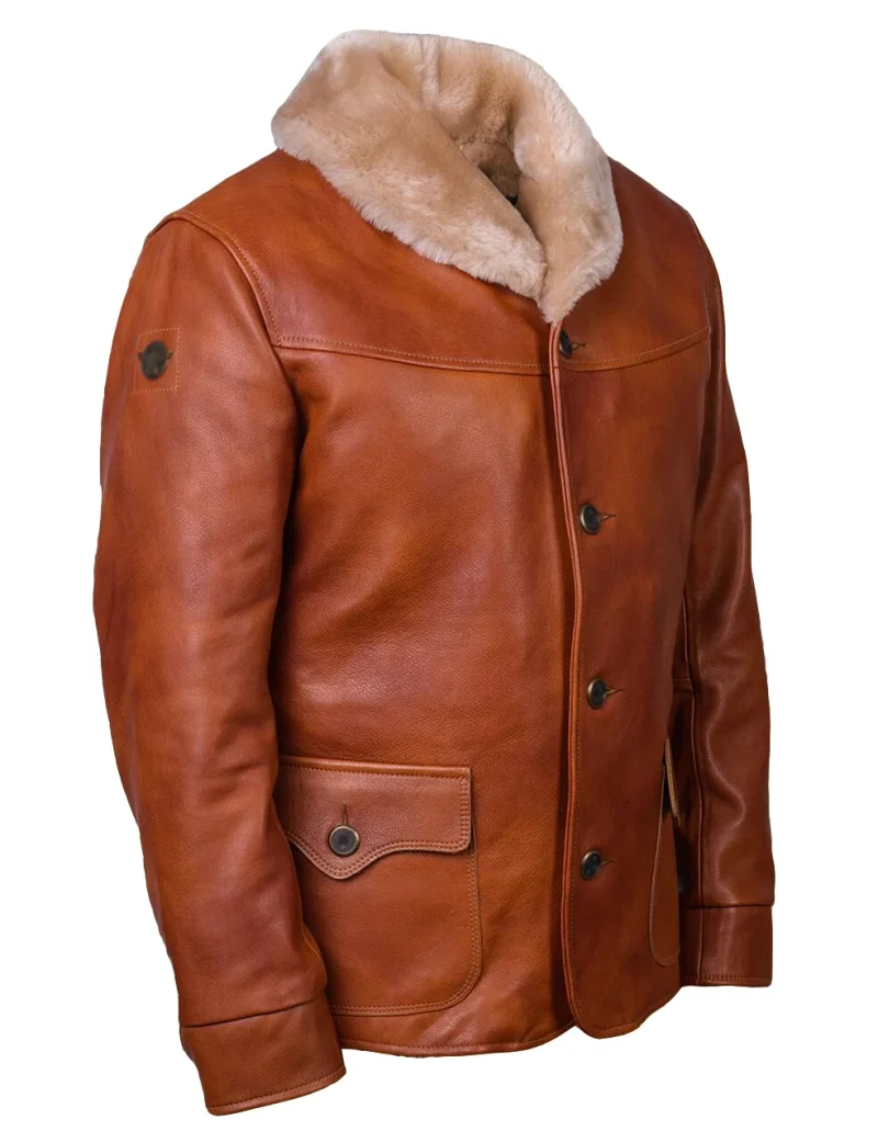 Winter and Casual Bomber Real Leather Genuine