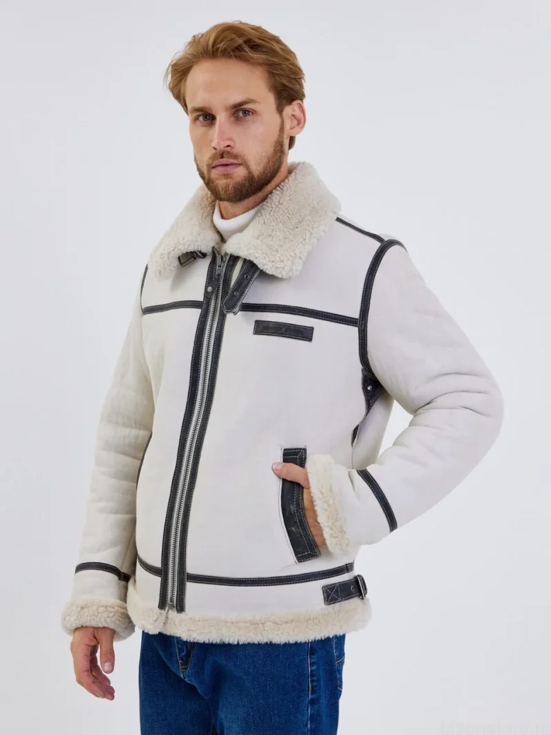 Stylish Bomber Winter Leather Jacket