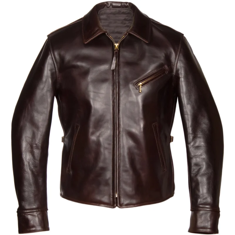 Aero Star 1930s Thurston Thick Leather Jacket