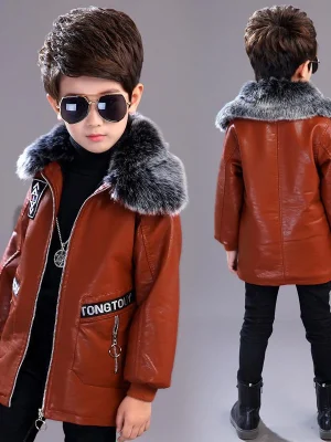 boy-leather-jacket-coat-retro-gentleman-thick